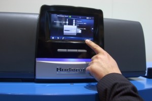 automatizare touchscreen logamatic Buderus